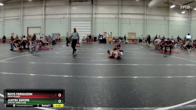 150 lbs Cons. Round 1 - Justin Swope, Apache Wrestling vs Rhys Ferguson, Unattached