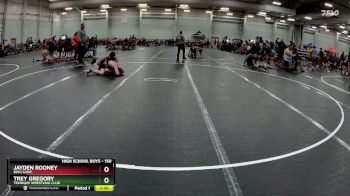 150 lbs Cons. Round 2 - Trey Gregory, Teknique Wrestling Club vs Jayden Rooney, BWC/LHWC