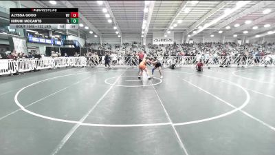 132 lbs Consi Of 32 #1 - Alyssa Good, WY vs Hiruni McCants, FL