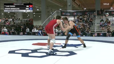 86 lbs Champ. Round 1 - Cain Tigges, Moen Wrestling Academy vs Joseph Breedlove, BMWC