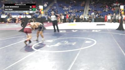 138 lbs Round Of 64 - Alex McDonald, Westford Academy vs Phi Tran, Foxborough