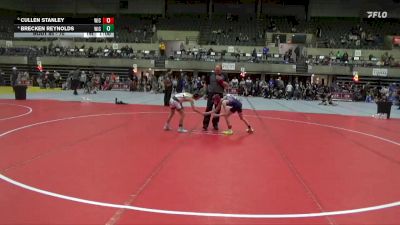 70 lbs Cons. Round 4 - Brecken Reynolds, Prairie Du Chien vs Cullen Stanley, Mollitium