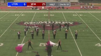 Replay: Lyon vs McMurry | Sep 14 @ 6 PM