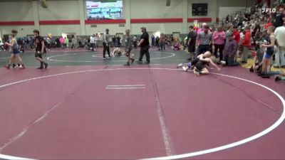 80 lbs Cons. Round 2 - Hunter Hood, Ironclad Wrestling Club vs Tyler Worthington, Alpha Elite