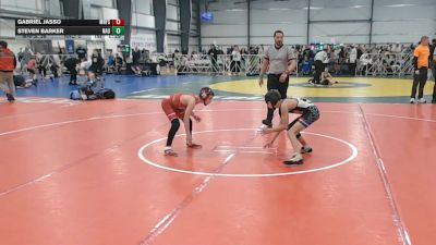 80 lbs Round 2 - 10:30am Friday - Gabriel Jasso, Minnesota Funky Singlets vs Steven Barker, Nauman Green