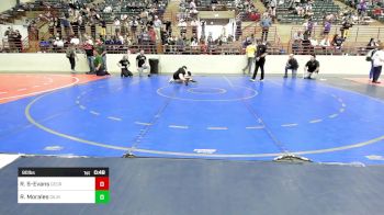 90 lbs Semifinal - Roman Stewart-Evans, Georgia vs Rudy Morales, Gilmer Bobcat Wrestling