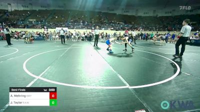 100 lbs Semifinal - Aiden Mehring, Smith Wrestling Academy vs Jake Taylor, R.A.W.