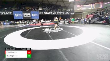 3A 285 lbs Cons. Round 3 - Nathan Wright, Evergreen (Vancouver) vs Vincent Saldana, Lincoln (Tacoma)