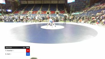 126 lbs Rnd Of 64 - Timothy Koester, Iowa vs Sean Hall, Idaho