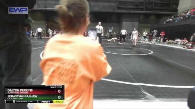 85 lbs Quarterfinal - Sebastian Gashaw, CK Young Lions vs Dalton Perkins, Scrap Yard Training