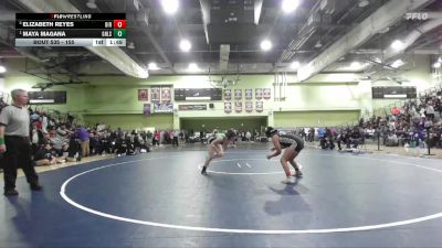 155 lbs 1st Place Match - Maya Magana, GRANADA HILLS vs Elizabeth Reyes, BIRMINGHAM