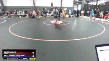 165 lbs Cons. Round 2 - Miles Brown, NWWC vs Milo Jones-Longstreet, Marysville Wrestling Club