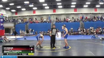 160 lbs Round 3 (4 Team) - Cy Fowler, Cleveland vs Bennett Fullington, Battle Ground Academy