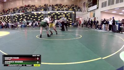 175 lbs Cons. Round 2 - Dominick Wagner, GLENOAK vs Sawyer Mann, WOOSTER