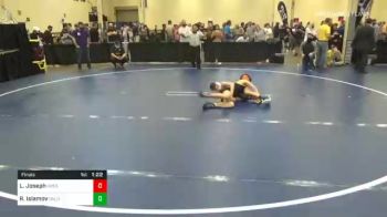 102 lbs Final - Leo Joseph, Greater Latrobe vs Ramil Islamov, Baldwin