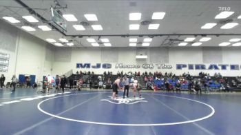 285 lbs Quarterfinal - Dominic DeBo, Chabot College vs Knolin Callender, College Of Redwoods