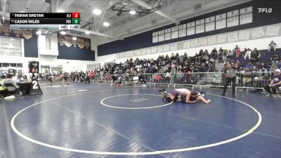 157 lbs Semifinal - Tigran Greyan, Valencia (Valencia) vs Cason Wiles, Frontier