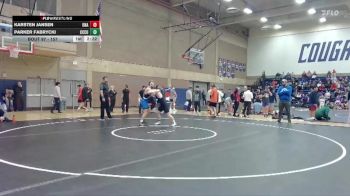 157 lbs Cons. Round 3 - Parker Fabrycki, Clackamas Unattached vs Karsten Jansen, Unattached