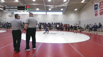 165 lbs Champ. Round 1 - West Borkowski, Germantown Academy vs Brock Newcomb, Episcopal Academy