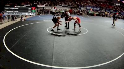 D 2 144 lbs Champ. Round 2 - Dylan Stubbs, Archbishop Rummel vs Wilfred Henry, Westgate