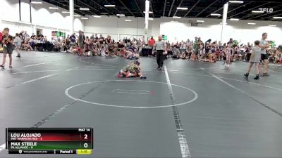 60 lbs Round 2 (6 Team) - Max Steele, PA Alliance vs Lou Alojado, Mat Warriors Red