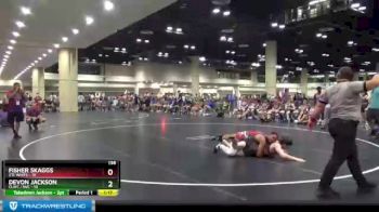 138 lbs Round 1 (10 Team) - Devon Jackson, CLWC / IWC vs Fisher Skaggs, STL White