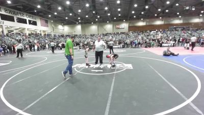 70 lbs Consi Of 8 #2 - Roczen Scacco, Aggression vs Rylee Owens, Greenwave Youth WC