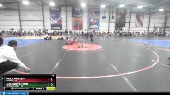 76 lbs Rd# 5- 3:45pm Friday Final Pool - Kole Wasser, PA Blue vs Dalton Perkins, Untouchables