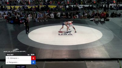 157 lbs Rnd Of 128 - Cael Gilmore, OH vs Jack Ferguson, IL