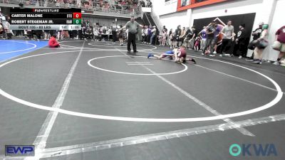 80 lbs Round Of 16 - Carter Malone, Owasso Takedown Club vs Robert Stegeman Jr., Raw Wrestling Club