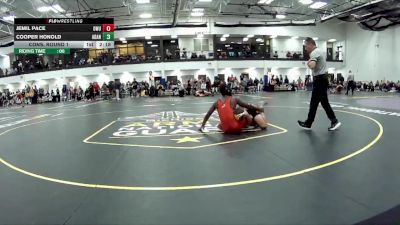 149 Freshman/Soph Cons. Round 1 - Jemil Pace, Ohio Wesleyan University vs Cooper Honold, Adrian