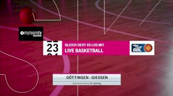 Full Replay - 2019 BG Gottingen vs Cast 46ers | easyCredit BBL - BG Gottingen vs Cast 46ers | BBL - Apr 21, 2019 at 7:44 AM CDT