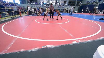 46 lbs Quarterfinal - Ava Adams, Springdale Youth Wrestling Club vs Ronnie Leyba, Team Tulsa Wrestling Club