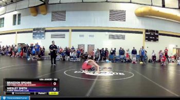 152 lbs Cons. Round 5 - Braedon Spears, Red Cobra Wrestling Academy vs Wesley Smith, Hybrid Wrestling Club