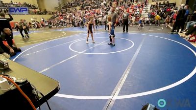 58 lbs Quarterfinal - Ace Durao, Bartlesville Wrestling Club vs Kaiden Candy, Sperry Wrestling Club