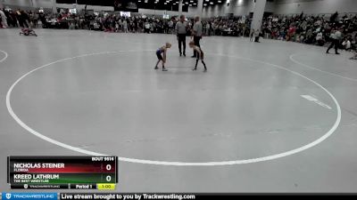 40 lbs Round 1 - Kreed Lathrum, The Best Wrestler vs Nicholas Steiner, Florida