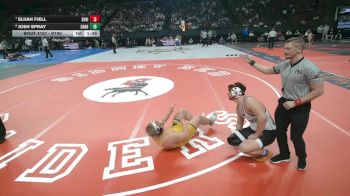 Quarterfinal - Elijah Fjell, Shelby-Rising City vs Josh Spray, Sandy Creek