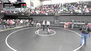 4A 150 lbs Champ. Round 1 - Gabriel Andrus, Desert Hills vs Brahm Betts, Uintah