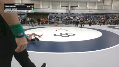 86 lbs Champ. Rd Of 32 - Lincoln Burns vs David Harris, Toss Em Up Wrestling Academy