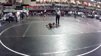 45 lbs Cons. Round 2 - Olen Correll, Midwest Destroyers Wrestling Club vs Knox Manzitto, Big Red Wrestling Club