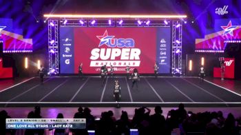 One Love All Stars - Lady Katz [2026 L3 Senior - D2 - Small - A Day 3] 2026 USA All Star Super Nationals