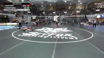 113 lbs Champ. Round 1 - Silas Good, Caney Valley Hs vs Ayden Powell, Effingham-Atchison Co Community Hs