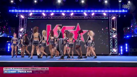 KC Cheer - FIERCE 5 [2026 L6 Senior Coed - Small Day 2] 2026 NCA All-Star National Championship