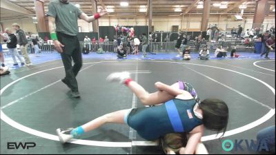 91-98 lbs 3rd Place - Hattie Foust, Shelton Wrestling Academy vs Temperance Vanvder, Lone Grove Takedown Club