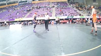 141 lbs Quarters & 1st Wb (16 Team) - Lane Wishart, St. Thomas University vs Tristen Brown, Doane University