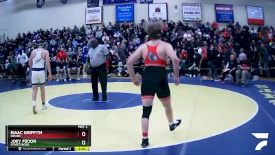 215 lbs Champ. Round 1 - Joey Fedor, Streetsboro vs Isaac Griffith, Girard