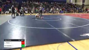 61 lbs Semifinal - Lathan Fallon, Pope Junior Wrestling vs William Roberts, Team Hammer House