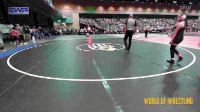 100 lbs Round Of 16 - Yanell Hernandez, Nevada Elite vs Yamilette Hernandez, Top Dog Wrestling Club