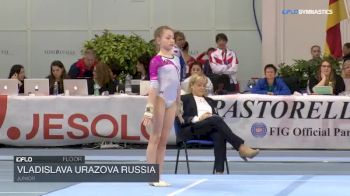 Vladislava Urazova Russia - Floor, Junior - 2018 City of Jesolo Trophy