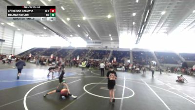 54 lbs Quarterfinal - Christian Valdivia, So Cal Hammers vs Tillman Taylor, Rising Sun WC